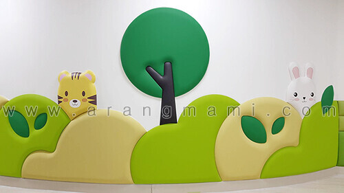 아랑마미 - 벽쿠션 벽매트 모서리보호,CN18+동물벽쿠션 벽보호대 벽면쿠션 벽매트